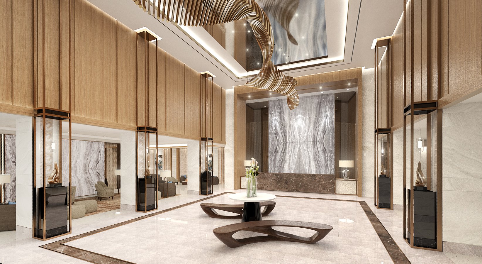 Sail Residences Grand Lobby (1)